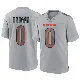 ＃0 Youth Reggie Brown Gray Game Chicago Bears Atmosphere Fashion Jersey