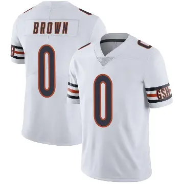 ＃0 Youth Reggie Brown White Limited Chicago Bears Vapor Untouchable Jersey
