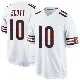 ＃10 Youth Tyler Scott White Game Chicago Bears Jersey