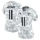 ＃11 Women's Case Keenum Arctic Camo Limited Chicago Bears 2024 Salute to Service Jersey