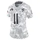 ＃11 Women's Case Keenum Arctic Camo Limited Chicago Bears 2024 Salute to Service Jersey