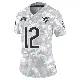 ＃12 Women's Devin Duvernay Arctic Camo Limited Chicago Bears 2024 Salute to Service Jersey