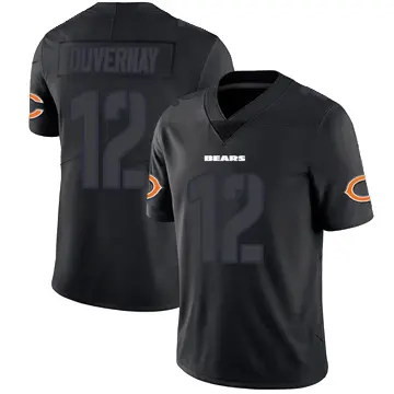 ＃12 Youth Devin Duvernay Black Impact Limited Chicago Bears Jersey