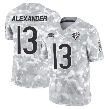 ＃13 Youth Maurice Alexander Arctic Camo Limited Chicago Bears 2024 Salute to Service Jersey