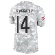 ＃14 Youth Gerald Everett Arctic Camo Limited Chicago Bears 2024 Salute to Service Jersey