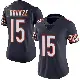 ＃15 Women's Rome Odunze Navy Limited Chicago Bears Team Color Vapor Untouchable Jersey
