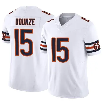 ＃15 Youth Rome Odunze White Limited Chicago Bears Vapor F.U.S.E. Jersey