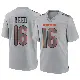 ＃16 Men's Austin Reed Gray Game Chicago Bears Atmosphere Fashion Jersey