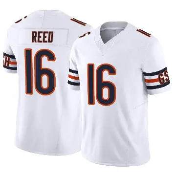 ＃16 Men's Austin Reed White Limited Chicago Bears Vapor F.U.S.E. Jersey