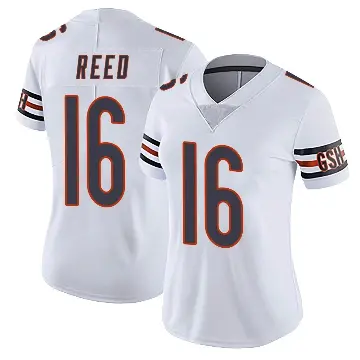 ＃16 Women's Austin Reed White Limited Chicago Bears Vapor Untouchable Jersey