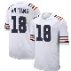 ＃18 Youth Caleb Williams White Game Chicago Bears Alternate Classic Jersey