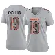 ＃19 Women's Tory Taylor Gray Game Chicago Bears Atmosphere Fashion Jersey