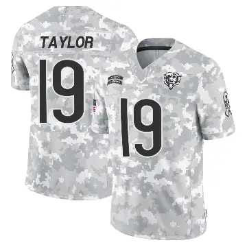 ＃19 Youth Tory Taylor Arctic Camo Limited Chicago Bears 2024 Salute to Service Jersey