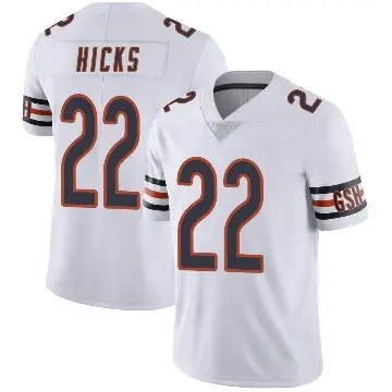 ＃22 Youth Elijah Hicks White Limited Chicago Bears Vapor Untouchable Jersey