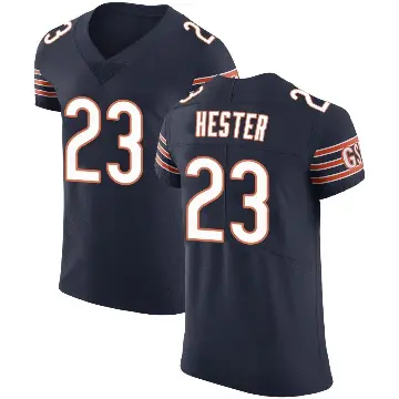 ＃23 Men's Devin Hester Navy Elite Chicago Bears Team Color Vapor Untouchable Jersey