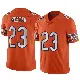 ＃23 Men's Devin Hester Orange Limited Chicago Bears Alternate Vapor Jersey