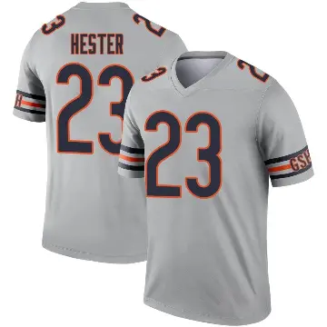 ＃23 Youth Devin Hester Legend Chicago Bears Inverted Silver Jersey