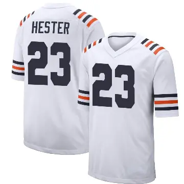 ＃23 Youth Devin Hester White Game Chicago Bears Alternate Classic Jersey