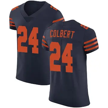 ＃24 Men's Adrian Colbert Navy Blue Elite Chicago Bears Alternate Vapor Untouchable Jersey