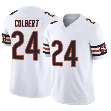 ＃24 Men's Adrian Colbert White Limited Chicago Bears Vapor F.U.S.E. Jersey