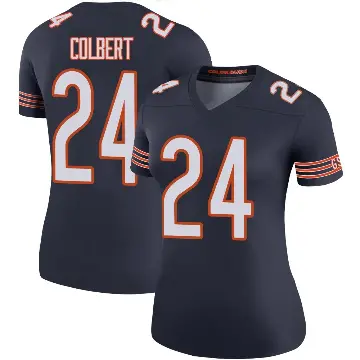 ＃24 Women's Adrian Colbert Navy Legend Chicago Bears Color Rush Jersey