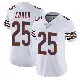 ＃25 Women's Trestan Ebner White Limited Chicago Bears Vapor Untouchable Jersey