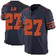 ＃27 Men's Jonathan Kim Navy Blue Limited Chicago Bears Alternate Vapor Untouchable Jersey