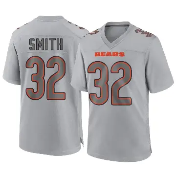 ＃32 Youth Terell Smith Gray Game Chicago Bears Atmosphere Fashion Jersey