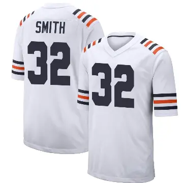 ＃32 Youth Terell Smith White Game Chicago Bears Alternate Classic Jersey
