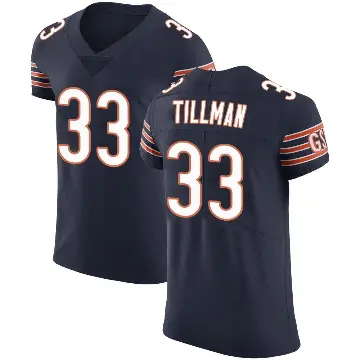 ＃33 Men's Charles Tillman Navy Elite Chicago Bears Team Color Vapor Untouchable Jersey
