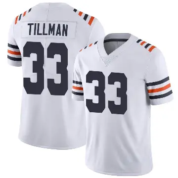 ＃33 Men's Charles Tillman White Limited Chicago Bears Alternate Classic Vapor Jersey