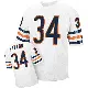 ＃34 Men's Walter Payton White Authentic Chicago Bears Mitchell And Ness Throwback Jersey