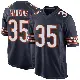 ＃35 Men's Deion Hankins Navy Game Chicago Bears Team Color Jersey