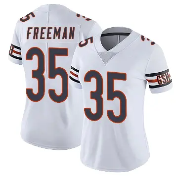 ＃35 Women's Royce Freeman White Limited Chicago Bears Vapor Untouchable Jersey