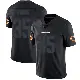 ＃35 Youth Major Burns Black Impact Limited Chicago Bears Jersey