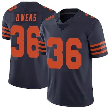 ＃36 Youth Jonathan Owens Navy Blue Limited Chicago Bears Alternate Vapor Untouchable Jersey