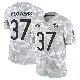 ＃37 Men's Tre Flowers Arctic Camo Limited Chicago Bears 2024 Salute to Service Jersey