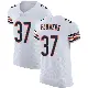 ＃37 Men's Tre Flowers White Elite Chicago Bears Vapor Untouchable Jersey
