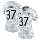 ＃37 Women's Alex Cook Arctic Camo Limited Chicago Bears 2024 Salute to Service Jersey