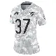 ＃37 Women's Alex Cook Arctic Camo Limited Chicago Bears 2024 Salute to Service Jersey