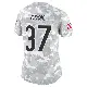 ＃37 Women's Alex Cook Arctic Camo Limited Chicago Bears 2024 Salute to Service Jersey