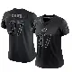 ＃37 Women's Alex Cook Black Limited Chicago Bears Reflective Jersey