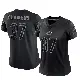 ＃37 Women's Tre Flowers Black Limited Chicago Bears Reflective Jersey