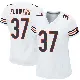 ＃37 Women's Tre Flowers White Game Chicago Bears Jersey