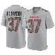 ＃37 Youth Tre Flowers Gray Game Chicago Bears Atmosphere Fashion Jersey