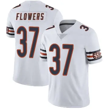 ＃37 Youth Tre Flowers White Limited Chicago Bears Vapor Untouchable Jersey