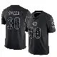 ＃38 Men's Ameer Speed Black Limited Chicago Bears Reflective Jersey