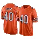 ＃40 Men's Gale Sayers Orange Game Chicago Bears Alternate Jersey