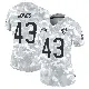 ＃43 Women's Carl Jones Arctic Camo Limited Chicago Bears 2024 Salute to Service Jersey