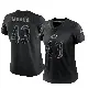 ＃43 Women's Paul Moala Black Limited Chicago Bears Reflective Jersey